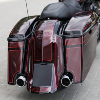 Harley-Davidson Bagger Tail Lights With A Bracket Mono kit (DOT and E-Approved)