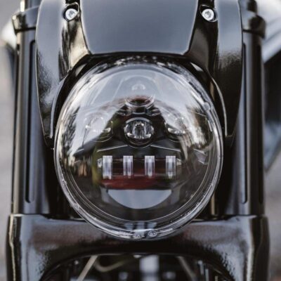 Harley-Davidson Black LED Headlight Kit V-Rod "Night Ride"