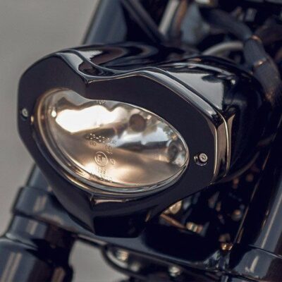 Harley-Davidson Headlight Assembly V-rod "Techno" DOT and E-Approved