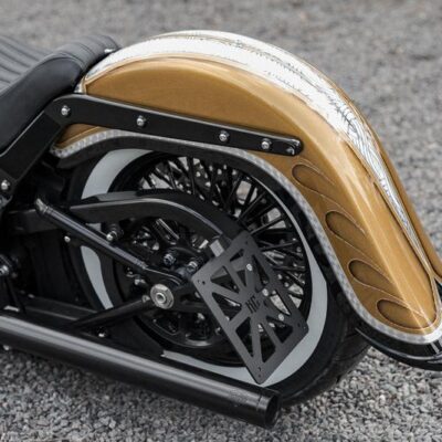 Harley-Davidson 4" Stretch Softail Rear Fender with Tip 00-17